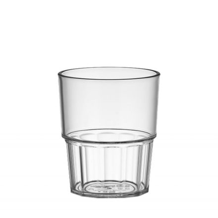 Polikarbonát pohár 180ml egymásba rakható, 6 db-os csomag