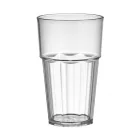 Polikarbonát pohár, 300 ml, átlátszó, Kasablanka, 6 db-os csomag