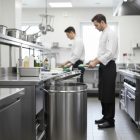 Rozsdamentes hulladék- és moslékgyűjtő 50 literes, átm.380x615mm