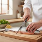 Arcos filézőkés 20 cm fle-ibilis penge csúszásmentes markolat színkódos