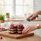 Arcos Szeletelőkés 30 cm-es hullámos penge, csúszásmentes markolat, színkódos