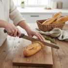 Arcos Szeletelőkés 30 cm-es hullámos penge, csúszásmentes markolat, színkódos