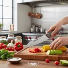Arcos japánkés 18 cm penge csúszamentes markolat színkódos
