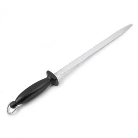   Hentes késélező - Fenőacél 30 cm Ovális Forma, Kiváló Minőség