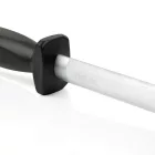 Hentes késélező - Fenőacél 30 cm Ovális Forma, Kiváló Minőség
