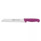 Arcos kenyérvágó kés, 20 cm penge, fukszia nyél