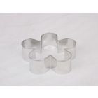 Fánkszaggató, virág forma, 8,5x2,5 cm, (0278)