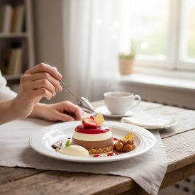 Arcadia porcelán lapostányér 19 cm