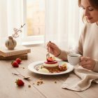 Arcadia porcelán lapostányér 19 cm