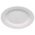 Kaszub sültestál 30 cm ovális fehér porcelán