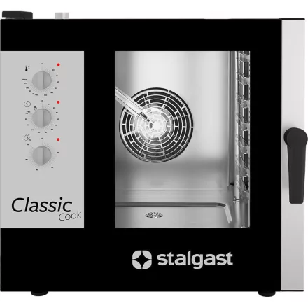 Kombinált gőzölő, STALGAST ClassicCook, manuális, 7xGN1/1, P 10.2 kW