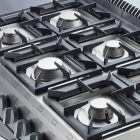 ECO gáztűzhely elektromos sütővel, 6 égőfejjel, P 25,5+6,5 kW, U G20