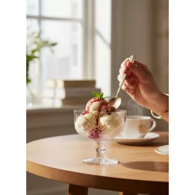   Timeless fagylaltos kehely, metszett, 275 ml, üveg, 6 db-os csomag - Pasabahce üveg