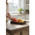 Kosár összecsukható GN 2/3 6,5 cm szürke, polipropilén