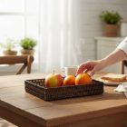 Kosár összecsukható GN 2/3 6,5 cm szürke, polipropilén