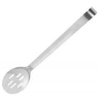 Perforált kiszedőkanál, 40,7 cm, rozsdamentes acél – hosszú nyél, konyhai tálalóeszköz