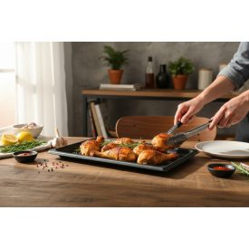   GN edény 1/1 20-as edény (32,5x53 cm) tapadásmentes felülettel (elf)