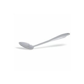 Rozsdamentes acél tálalókanál, 34,5 cm hosszú, ergonomikus nyéllel