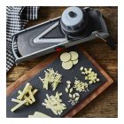 de Buyer Viper mandolin szeletelő 3 betéttel – profi konyhai eszköz zöldséghez és gyümölcshöz