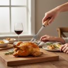 Húsvilla, 3,5-32 cm, bükkfa nyél, de Buyer