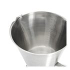 de Buyer 2 literes rozsdamentes mérőkancsó, stabil lábbal és belső skálával