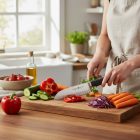 Santoku japán kés, 17 cm, Fibre Karbon 2, de Buyer