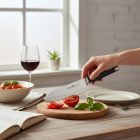 Santoku japán kés, 17 cm, Fibre Karbon 2, de Buyer