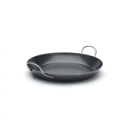 Paella vasserpenyő, 42 cm, La Lyonnaise, kékacél, de Buyer