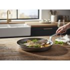 Carbone Plus ovális halsütő vasserpenyő, rövid oldali nyél, 36x26 cm, de Buyer - Prémium minőség