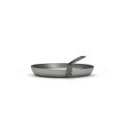 Carbone Plus ovális halsütő vasserpenyő, rövid oldali nyél, 36x26 cm, de Buyer - Prémium minőség