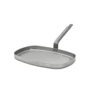 Vasserpenyő, téglalap grillserpenyő, 38-26 cm, Carbone Plus, de Buyer