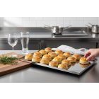 Sütőlemez 60x40 cm, 90°felhajtás, de Buyer, alumínium