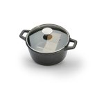 CHOC EXTREME lábas üvegfedővel, 24 cm - Tapadásmentes, öntött alumínium, kerámia bevonattal