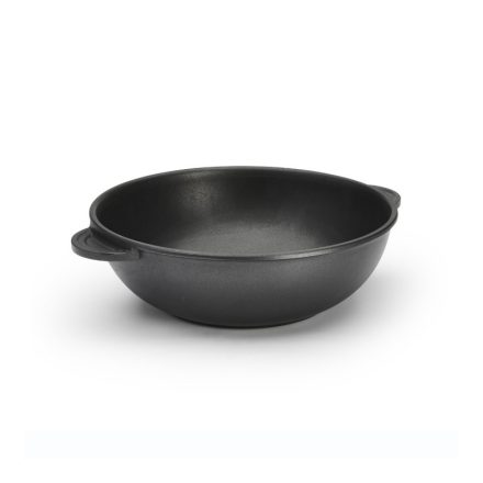 CHOC E-TREME Wok, Kerámia Bevonat, 32 cm-es, Kétfüles, Öntött Alumínium