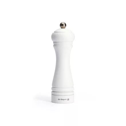 Fűszerőrlő, matt fehér, 18 cm, Java, de Buyer