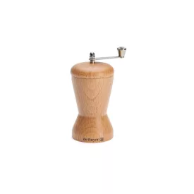   Szerecsendióőrlő, natúrfa, 10 cm, hajtókaros, Soko, de Buyer