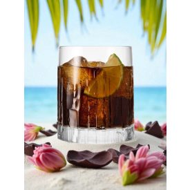 Oak whiskys pohár 285 ml – prémium olasz üveg pohár elegáns italokhoz