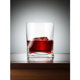 Gotico whiskys pohár 270 ml – vintage old fashioned design, olasz minőség