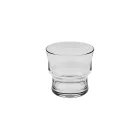 Dude sorolható pohár 280 ml – olasz minőségű üveg pohár mindennapi használatra