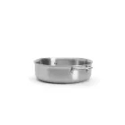 ALCHIMY 3 literes indukciós alacsony lábas lézer gravírozott űrmérték jelöléssel, 24 cm átmérő a de Buyer-től