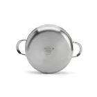 ALCHIMY 3 literes indukciós alacsony lábas lézer gravírozott űrmérték jelöléssel, 24 cm átmérő a de Buyer-től