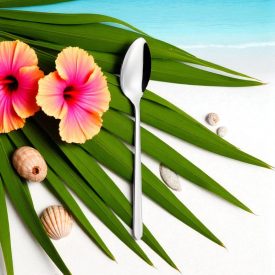 Venice evőkanál, 4 mm vastag rozsdamentes acélból – elegáns asztali kiegészítő