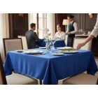 Asztalterítő 140*140 cm kék damaszt abrosz