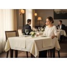 Asztalterítő 140*180 cm bézs damaszt abrosz