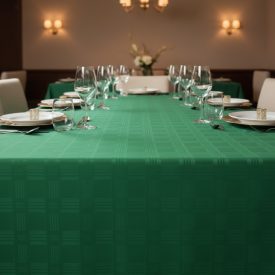 Asztalterítő 140*100 cm zöld damaszt abrosz