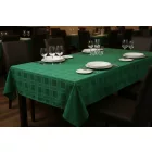 Asztalterítő 140*220 cm zöld damaszt abrosz