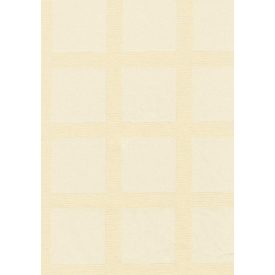 Asztalterítő 140x140 cm ekrü damaszt szennytaszító