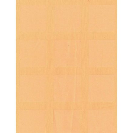Asztalterítő 140x140 cm okkersárga damaszt szennytaszító