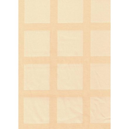 Asztalterítő 140x140 cm tojássárga damaszt szennytaszító