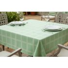 Asztalterítő 140x220 cm almazöld damaszt szennytaszító